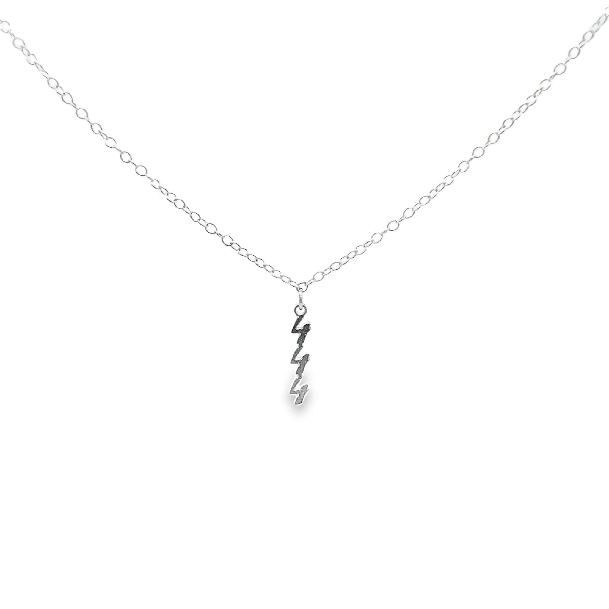 Angel Number Necklace Sterling Silver - Bee Fused